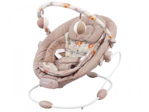 Balansoar muzical copii Baby Mix LCP BR245 002 Latte