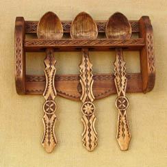 Set linguri lemn