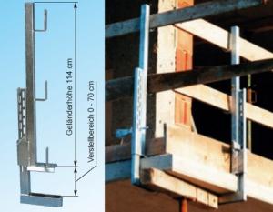 Balustrada de protectie, inaltimea 1,14 m