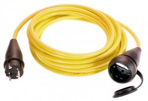 Cablu electric complet echipat cu fisa si conector Schuko 16A