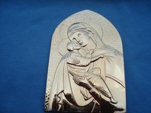Tablou Fecioara Maria cu Pruncul 18x24 cm