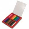 Set 24 creioane colorate triunghiulare - melissa &