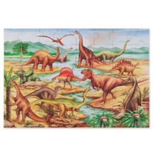 Puzzle de podea cu dinozauri - Melissa & Doug