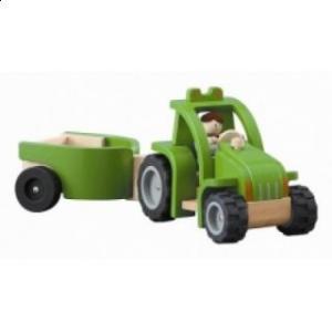 Tractor cu remorca - Plan Toys