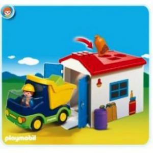 1.2.3 Camion Cu Garaj - Playmobil