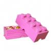Cutie depozitare lego 2x4 roz  - lego
