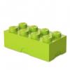 Cutie sandwich LEGO 2x4 verde deschis  - LEGO