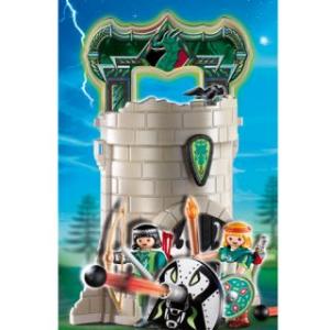 Turnul Mobil Al Cavalerilor - Playmobil