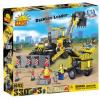 Set de construit Buldozer si excvator - Cobi - Cobi