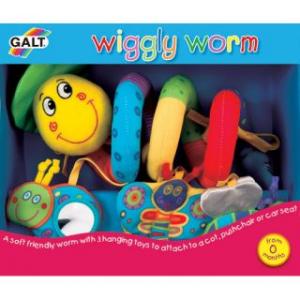 Wiggly Worm, Jucarie bebelusi pt patut/carucior - Galt