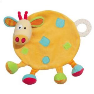 Jucarie Girafa cu inel dentitie - Brevi Soft Toys