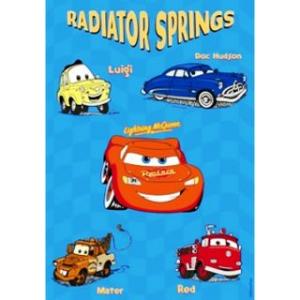 Covoras Radiator Springs 160x230 cm (8) - Disney