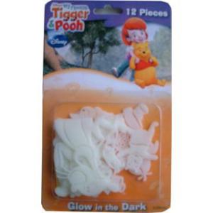 Set 12 decoratiuni fluorescente Pooh - Disney