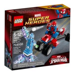 Mototriciclu-Paianjen contra Electro (76014) LEGO Superheroes - LEGO