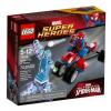 Mototriciclu-paianjen contra electro (76014) lego superheroes - lego