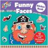 Carte cu abtibilduri Funny Faces - Galt
