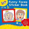 Funny Faces Sticker Book, Chipuri haioase - carte cu abtibilduri - Galt