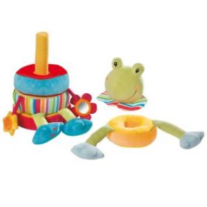 Jucarie multifunctionala Broscuta - Brevi Soft Toys
