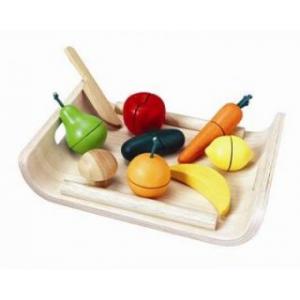 Fructe si legume pe tavita - Plan Toys