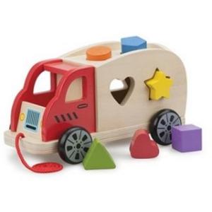Camion Shape Sorter cu 6 forme	 - New Classic Toys