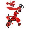 Tricicleta 3 in 1 crazy fish (red) - baby trike