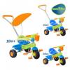 Tricicleta bonbon multicolor  - smart trike