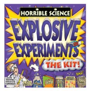 Explosive Experiments, Kit - Experimente explozive - Galt