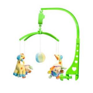 Carusel Muzical Pentru Patut Baby Giraffe - Chipolino