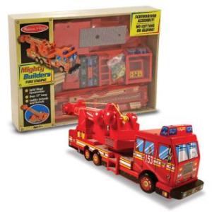 Construieste o masina de pompieri - Melissa & Doug