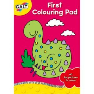 First Colouring Pad. Prima carte de colorat - Galt