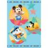 Covor pentru copii Mickey,Donald and Pluto 140x200 cm Model 316 - Disney