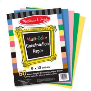 Hartie multicolora pentru proiecte de lucru manual - Melissa & Doug