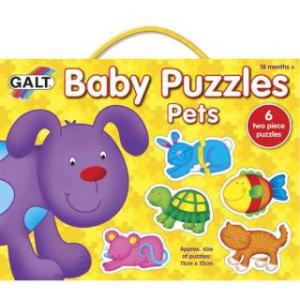 Baby Puzzle: Animale de companie (2 piese) - Galt