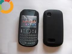 Husa de silicon + folie de protectie (claer) Nokia Asha 200/201  -   TRANSPORT GRATUIT