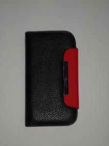 Husa protectie (portofel) neagra, inchidere magnetice Samsung Galaxy S3 i9300 - TRANSPORT GRATUIT.