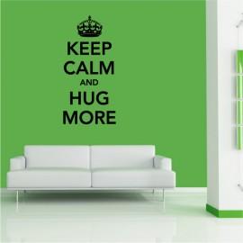 Sticker Keep Calm And Hug More