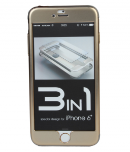 Husa protectie Joyroom 3 in 1 cu sticla securizata Apple iPhone 6 6S