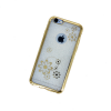 Husa originala remax cu flori GOLD Apple iPhone 6 6S