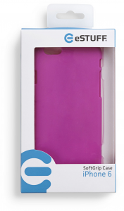 Husa spate protectie eSTUFF roz pink telefon Apple iPhone 6 - 6S