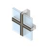 Sisteme si accesorii pentru pereti-cortina din profile de aluminiu