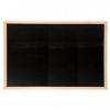 Tabla neagra cu rama din lemn, 40x60