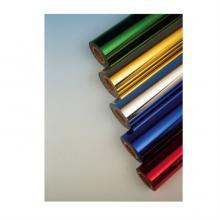 Folie metalizata pentru tipar laser, rola 20.5cmx30.5m, diferite culori