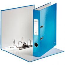 Biblioraft A4, PP, 50 mm, albastru metalizat, Leitz 180 WOW