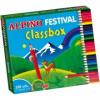 Set creioane colorate, 24x12 culori/set, alpino