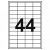 Etichete albe autoadezive 44/a4, 52.5x25.4mm, 200