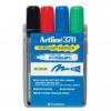 Set 4 marker pentru flipchart, 2.0mm, ARTLINE 370