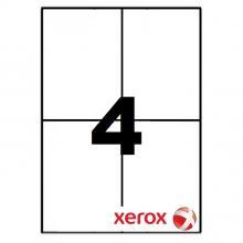 Etichete albe autoadezive 4/A4, 105x148.5mm, 100 coli/top, Xerox