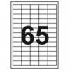 Etichete albe autoadezive 65/a4, 38.1x21.2mm, 200