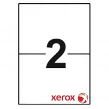 Etichete albe autoadezive 2/A4, 210x148.5mm, 100 coli/top, Xerox