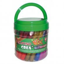 Set 50 lipici glitter neon, Alpino Crea